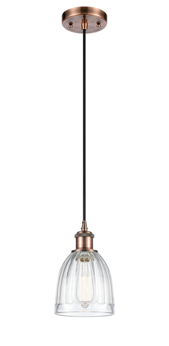 Innovations 516-1P-AC-G442-LED LED Mini Pendant, Antique Copper
