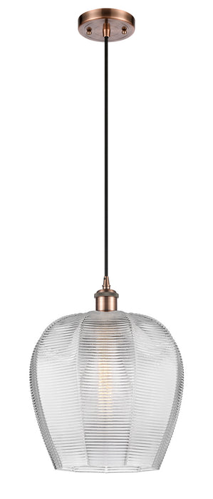 Innovations 516-1P-AC-G462-12-LED LED Mini Pendant, Antique Copper