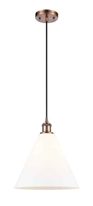Innovations 516-1P-AC-GBC-121-LED LED Mini Pendant, Antique Copper