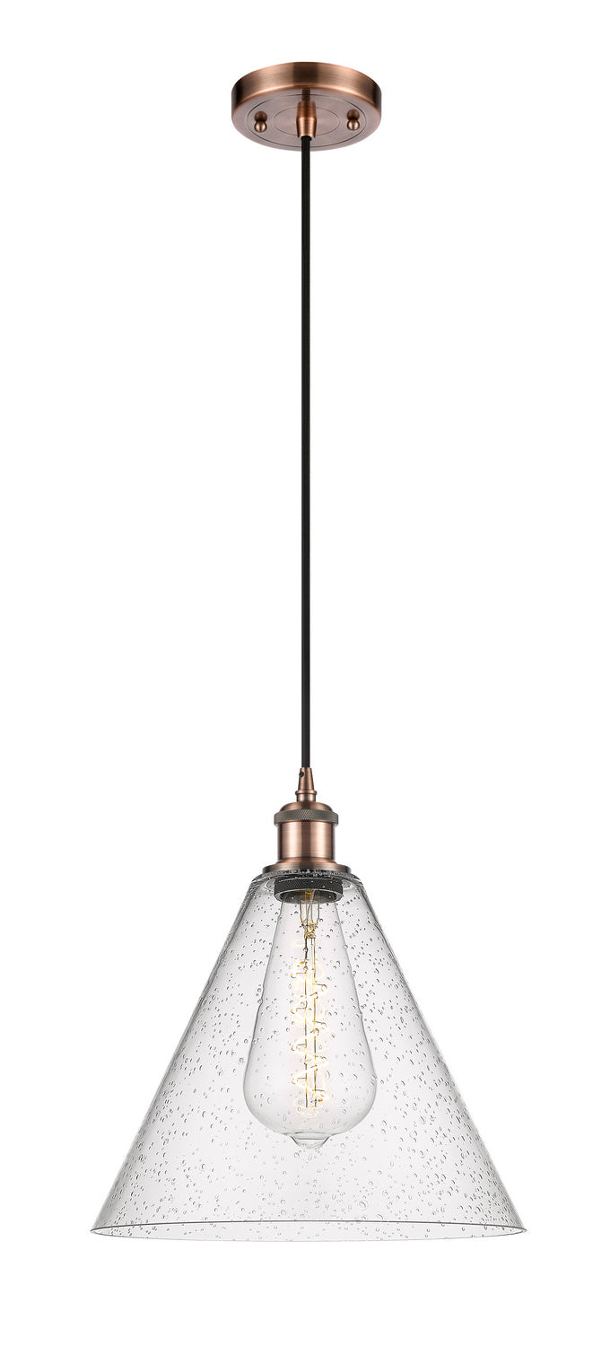 Innovations 516-1P-AC-GBC-124-LED LED Mini Pendant, Antique Copper