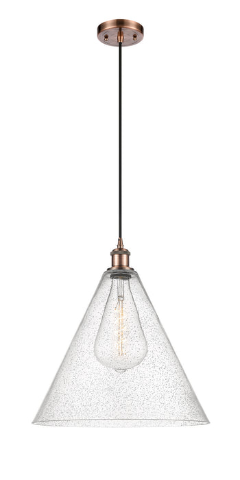 Innovations 516-1P-AC-GBC-164 One Light Pendant, Antique Copper