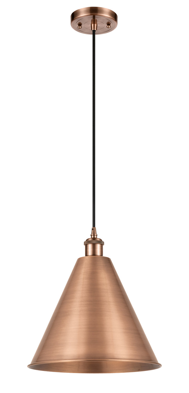 Innovations 516-1P-AC-MBC-16-AC One Light Mini Pendant, Antique Copper