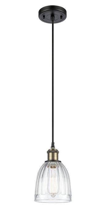 Innovations 516-1P-BAB-G442 One Light Mini Pendant, Black Antique Brass