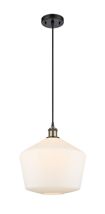 Innovations 516-1P-BAB-G651-12-LED LED Mini Pendant, Black Antique Brass