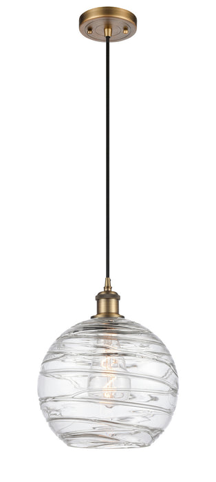 Innovations 516-1P-BB-G1213-10 One Light Mini Pendant, Brushed Brass