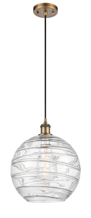 Innovations 516-1P-BB-G1213-12-LED LED Mini Pendant, Brushed Brass