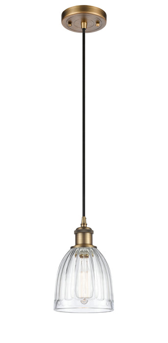 Innovations 516-1P-BB-G442 One Light Mini Pendant, Brushed Brass