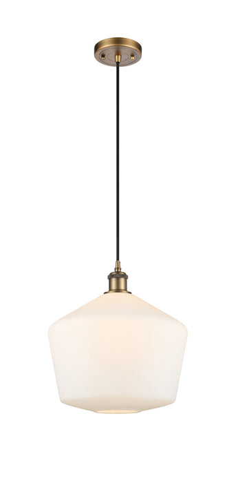 Innovations 516-1P-BB-G651-12-LED LED Mini Pendant, Brushed Brass