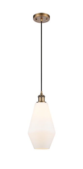 Innovations 516-1P-BB-G651-7 One Light Mini Pendant, Brushed Brass