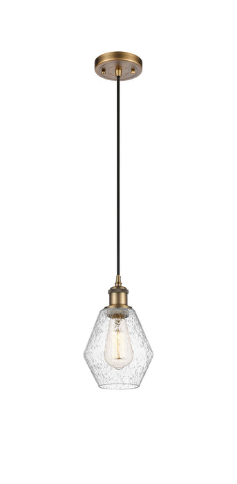 Innovations 516-1P-BB-G654-6-LED LED Mini Pendant, Brushed Brass