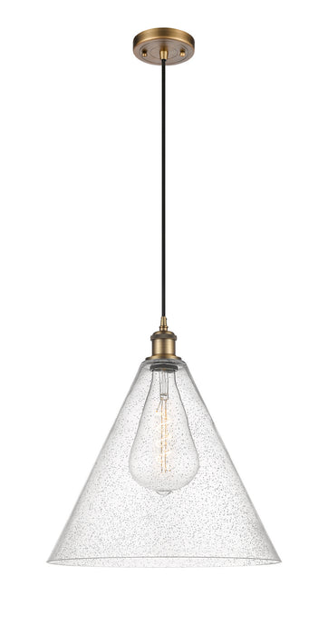 Innovations 516-1P-BB-GBC-164-LED LED Pendant, Brushed Brass