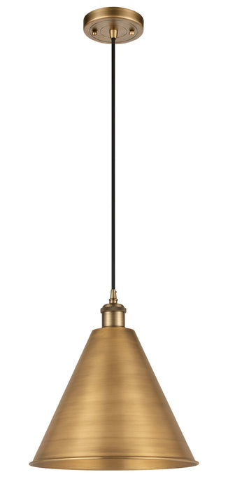 Innovations 516-1P-BB-MBC-16-BB-LED LED Mini Pendant, Brushed Brass