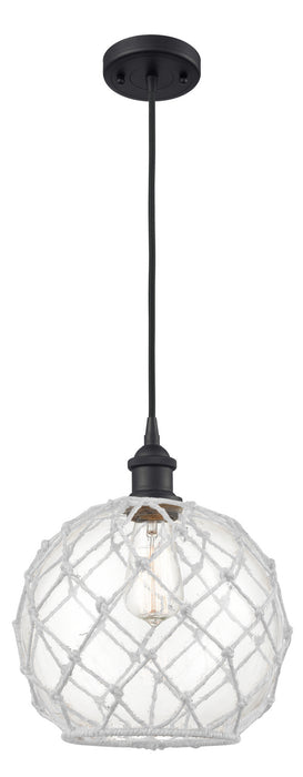 Innovations 516-1P-BK-G122-10RW-LED LED Mini Pendant, Matte Black