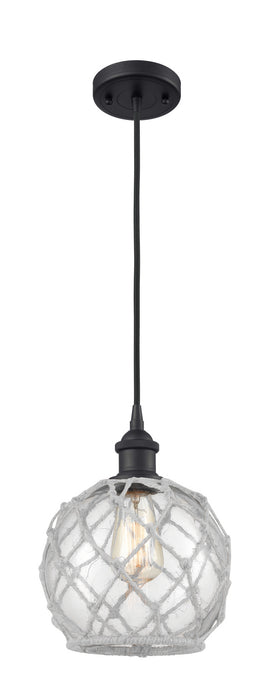 Innovations 516-1P-BK-G122-8RW-LED LED Mini Pendant, Matte Black