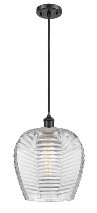 Innovations 516-1P-BK-G462-12-LED LED Mini Pendant, Matte Black
