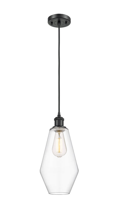 Innovations 516-1P-BK-G652-7-LED LED Mini Pendant, Matte Black