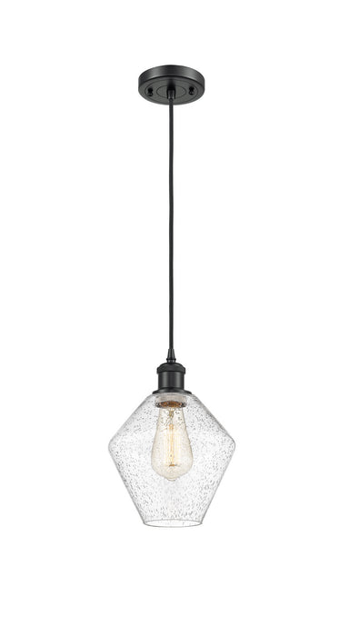 Innovations 516-1P-BK-G654-8-LED LED Mini Pendant, Matte Black