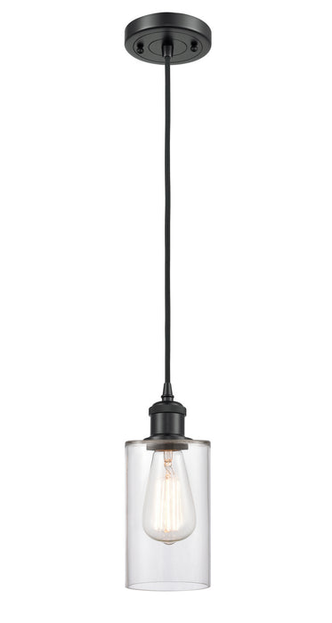 Innovations 516-1P-BK-G802 One Light Mini Pendant, Matte Black