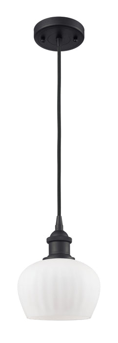 Innovations 516-1P-BK-G91 One Light Mini Pendant, Matte Black