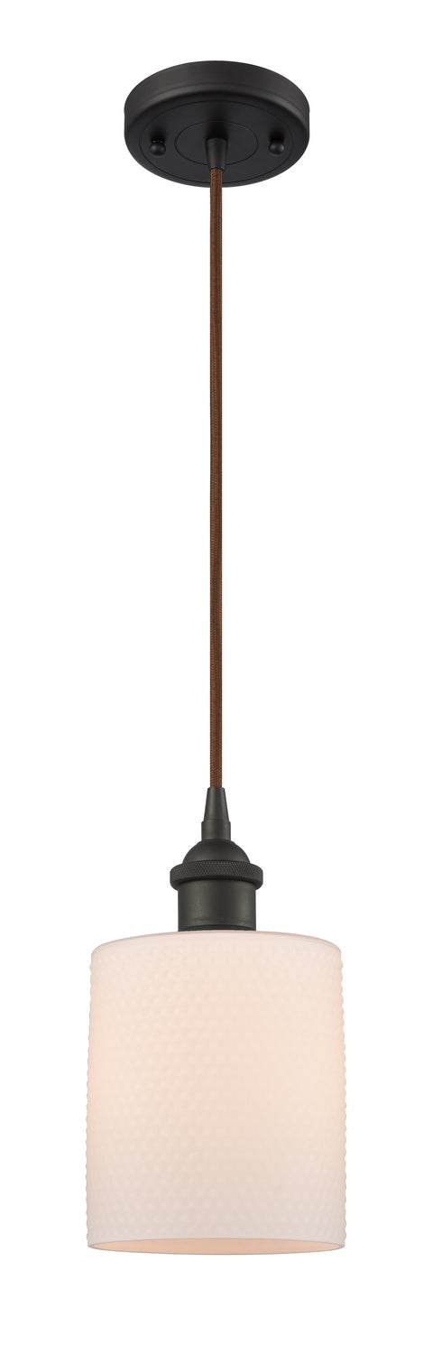 Innovations 516-1P-OB-G111 One Light Mini Pendant, Oil Rubbed Bronze
