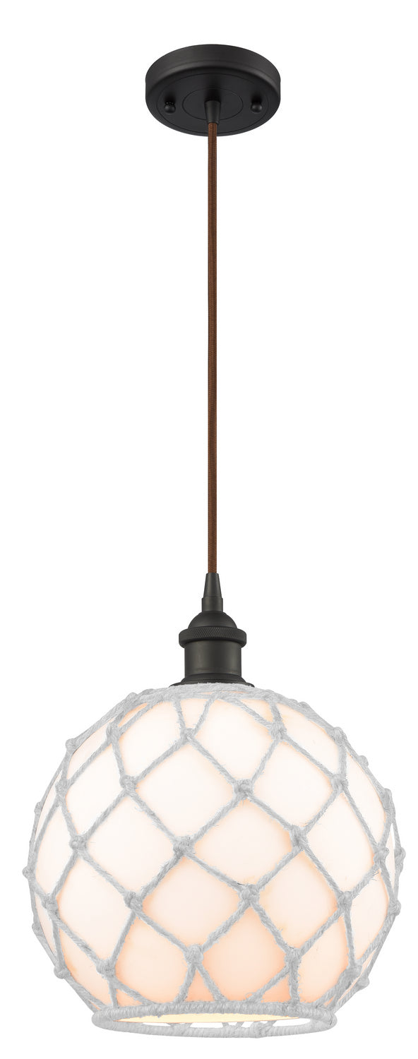 Innovations 516-1P-OB-G121-10RW-LED LED Mini Pendant, Oil Rubbed Bronze