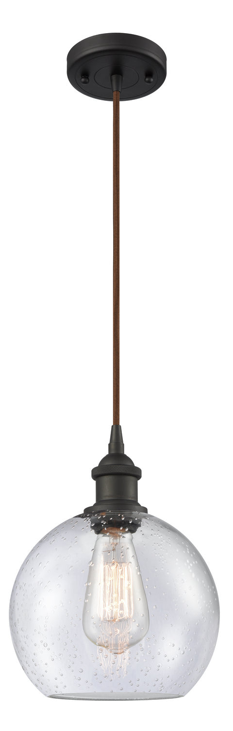 Innovations 516-1P-OB-G124-8-LED LED Mini Pendant, Oil Rubbed Bronze
