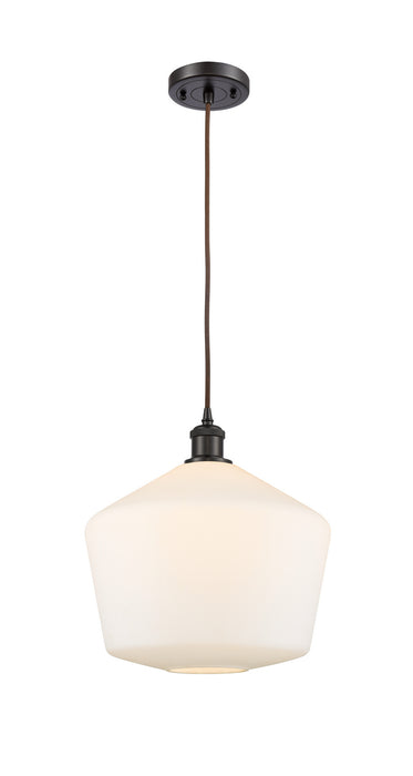 Innovations 516-1P-OB-G651-12-LED LED Mini Pendant, Oil Rubbed Bronze