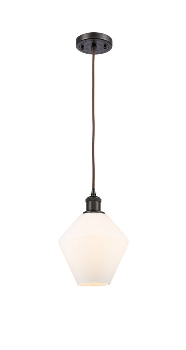 Innovations 516-1P-OB-G651-8 One Light Mini Pendant, Oil Rubbed Bronze