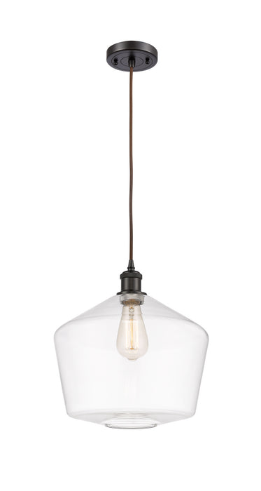 Innovations 516-1P-OB-G652-12-LED LED Mini Pendant, Oil Rubbed Bronze
