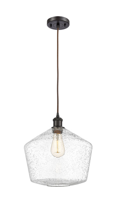 Innovations 516-1P-OB-G654-12 One Light Mini Pendant, Oil Rubbed Bronze