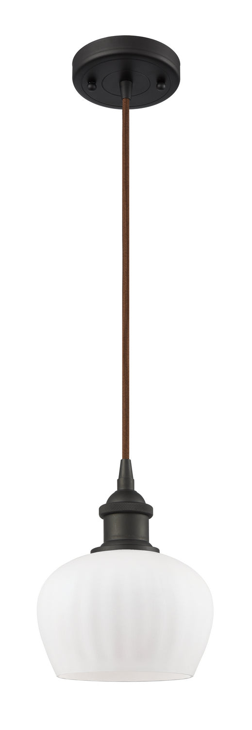 Innovations 516-1P-OB-G91 One Light Mini Pendant, Oil Rubbed Bronze