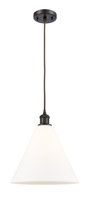 Innovations 516-1P-OB-GBC-121-LED LED Mini Pendant, Oil Rubbed Bronze