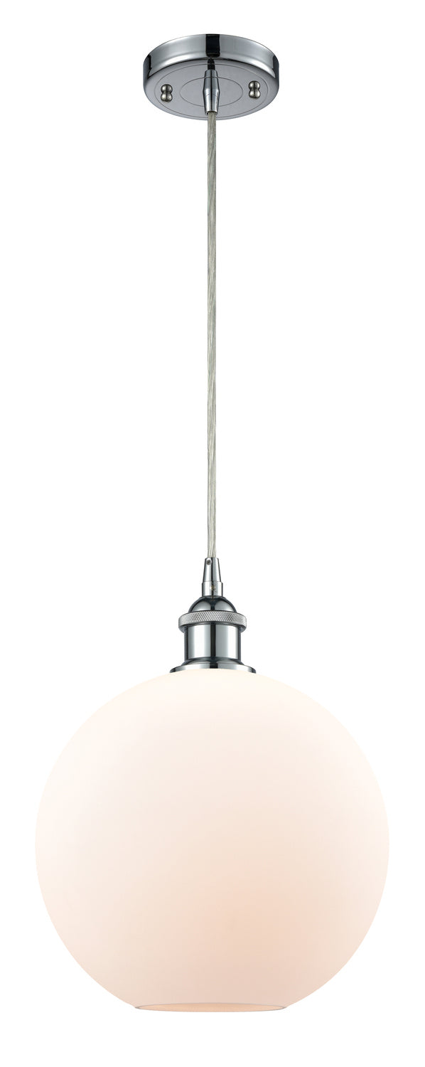 Innovations 516-1P-PC-G121-10 One Light Mini Pendant, Polished Chrome