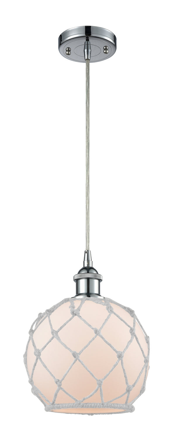 Innovations 516-1P-PC-G121-8RW One Light Mini Pendant, Polished Chrome
