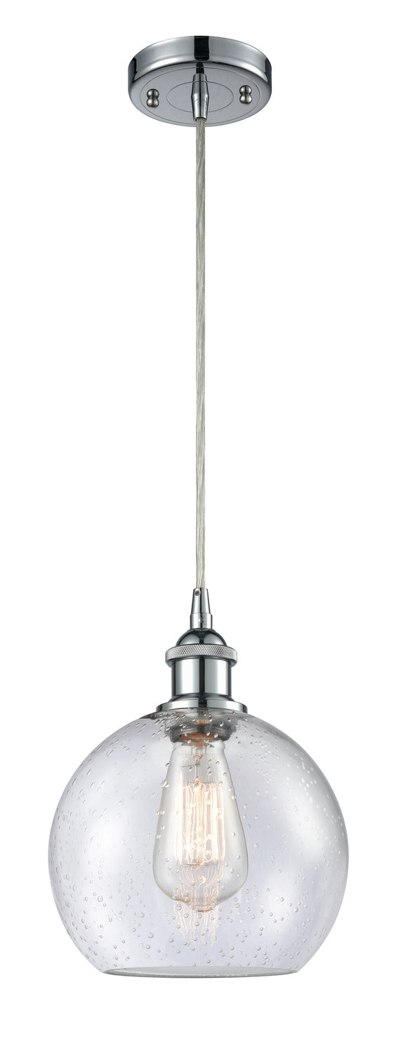 Innovations 516-1P-PC-G124-8 One Light Mini Pendant, Polished Chrome