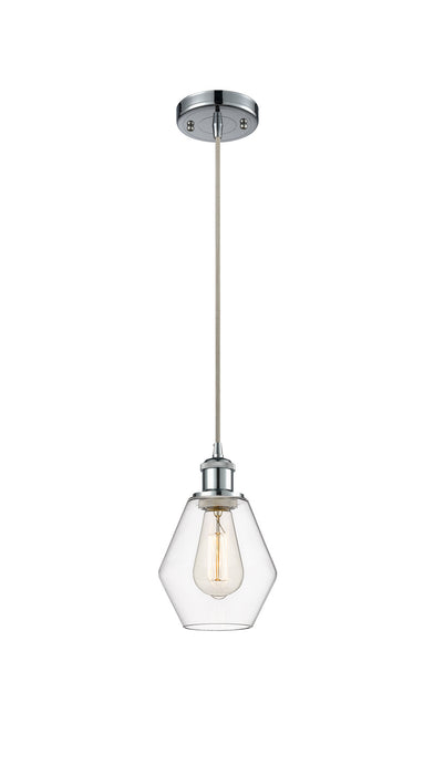 Innovations 516-1P-PC-G652-6-LED LED Mini Pendant, Polished Chrome