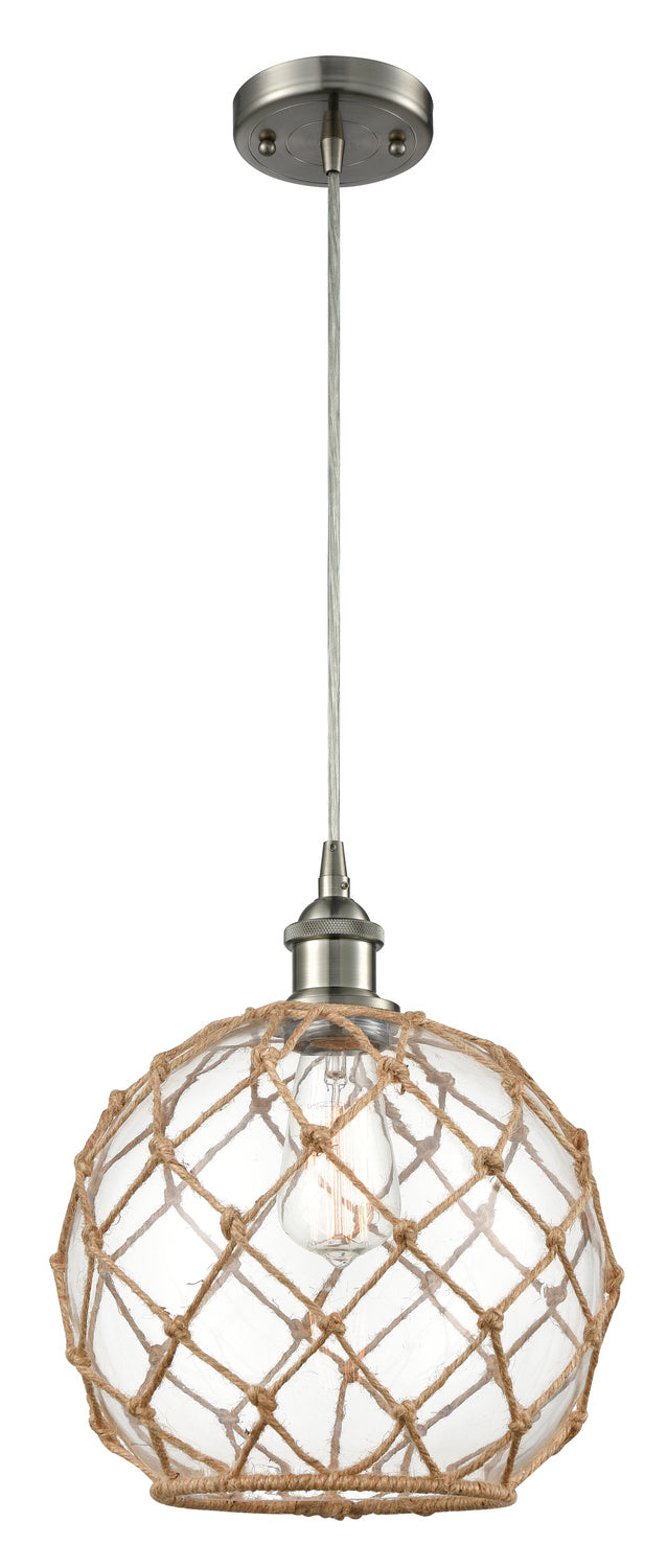 Innovations 516-1P-SN-G122-10RB-LED LED Mini Pendant, Brushed Satin Nickel