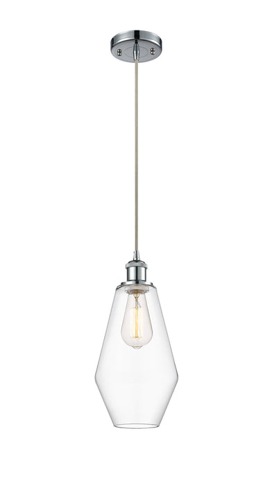 Innovations 516-1P-PC-G652-7-LED LED Mini Pendant, Polished Chrome