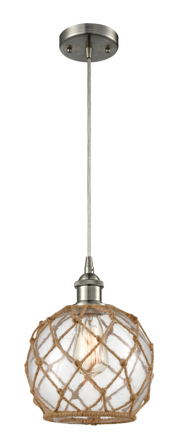 Innovations 516-1P-SN-G122-8RB-LED LED Mini Pendant, Brushed Satin Nickel