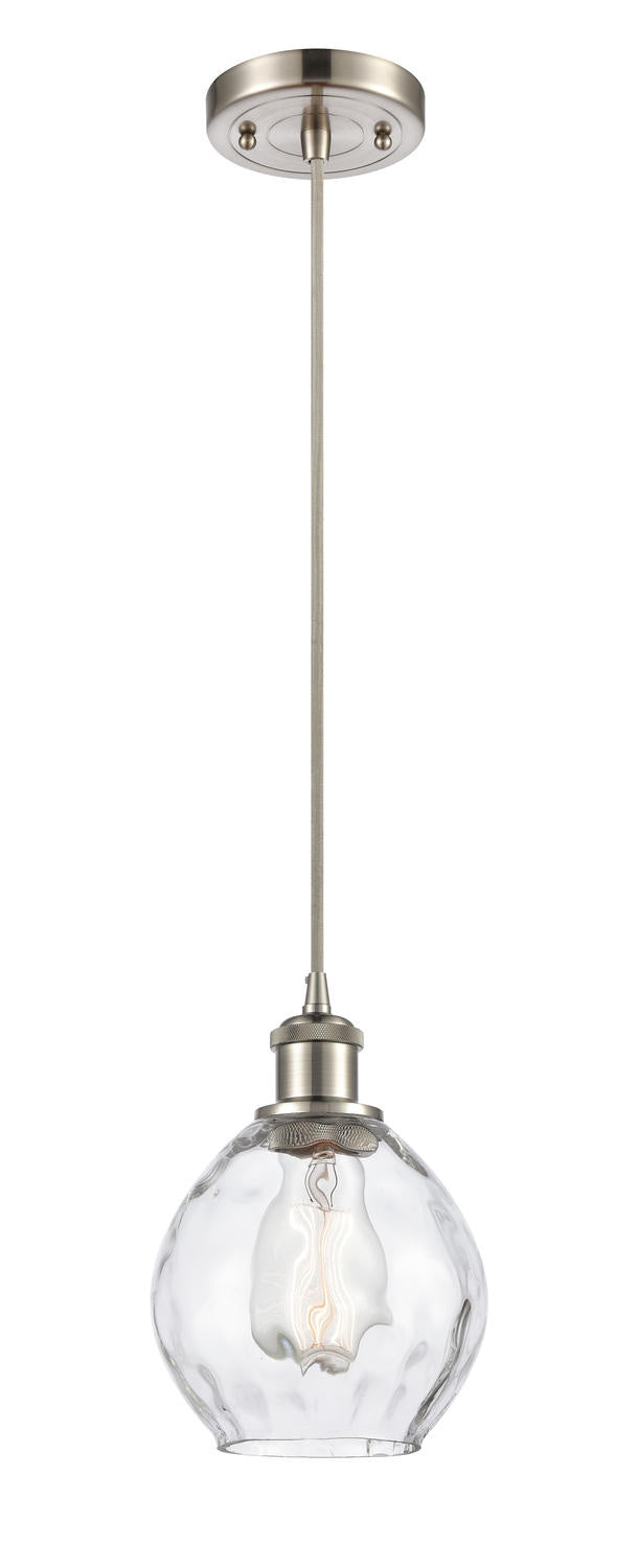 Innovations 516-1P-SN-G362 One Light Mini Pendant, Brushed Satin Nickel