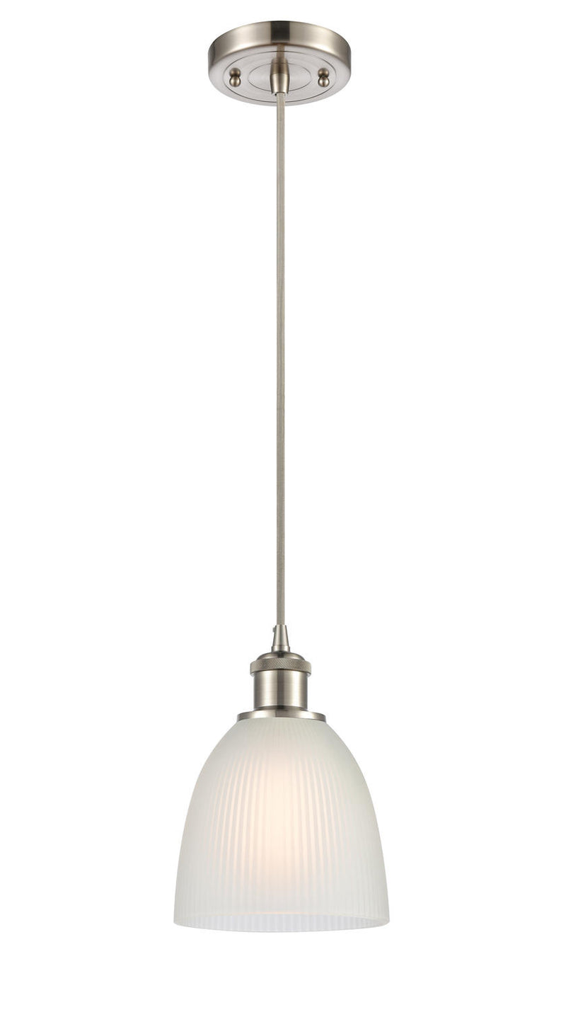 Innovations 516-1P-SN-G381-LED LED Mini Pendant, Brushed Satin Nickel