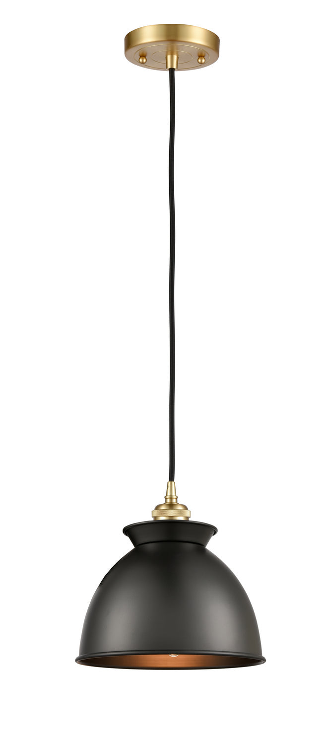 Innovations 516-1P-SG-M14-BK One Light Mini Pendant, Satin Gold