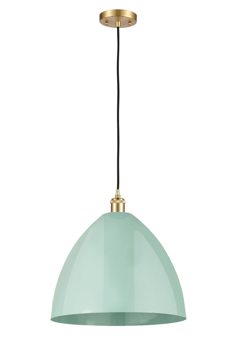 Innovations 516-1P-SG-MBD-16-SF One Light Mini Pendant, Satin Gold