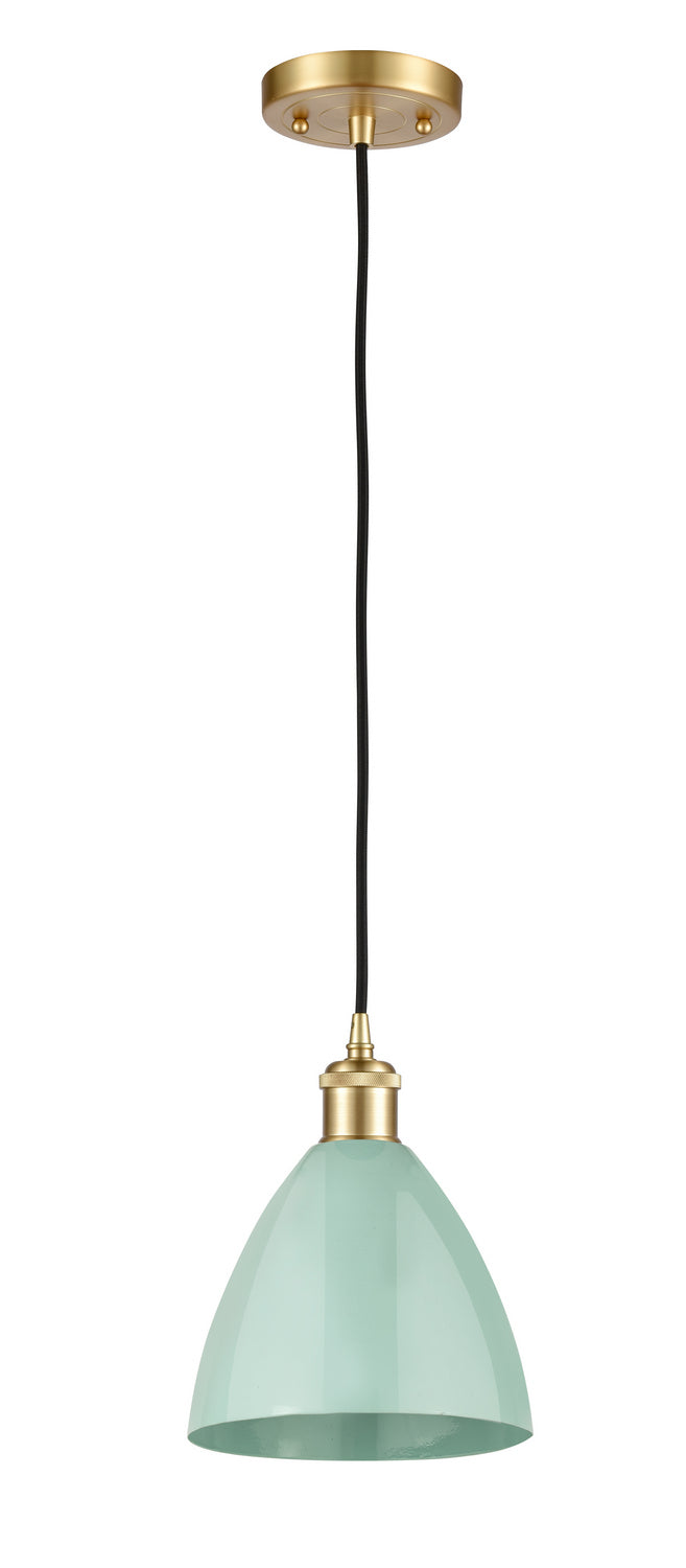 Innovations 516-1P-SG-MBD-75-SF One Light Mini Pendant, Satin Gold