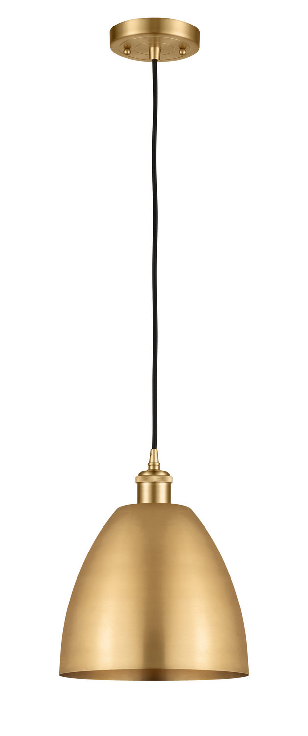 Innovations 516-1P-SG-MBD-9-SG One Light Mini Pendant, Satin Gold