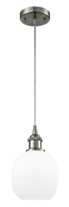 Innovations 516-1P-SN-G101 One Light Mini Pendant, Brushed Satin Nickel