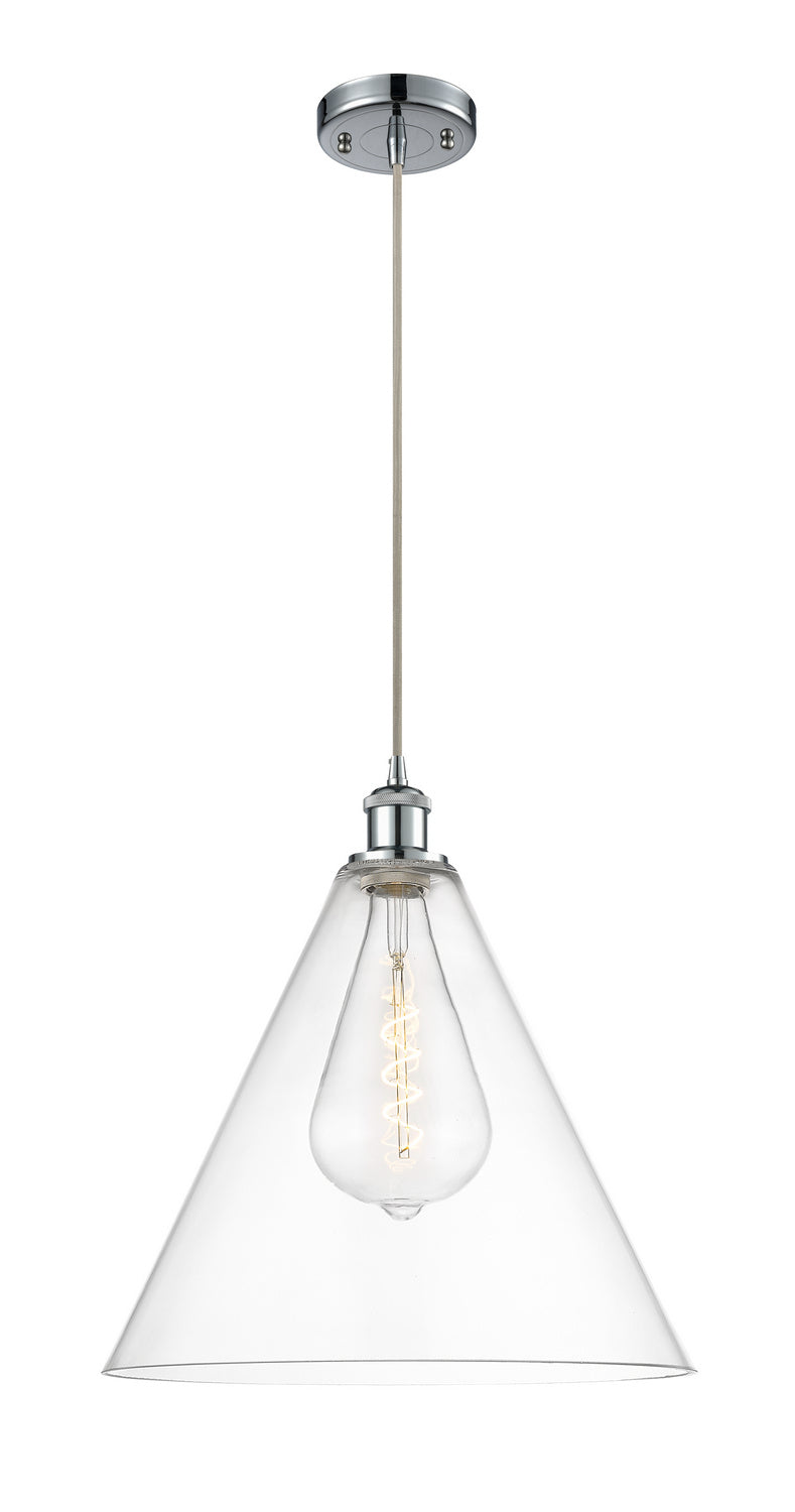 Innovations 516-1P-PC-GBC-162-LED LED Pendant, Polished Chrome