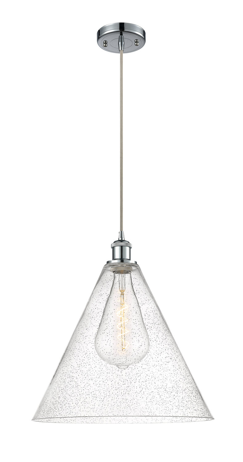 Innovations 516-1P-PC-GBC-164-LED LED Pendant, Polished Chrome