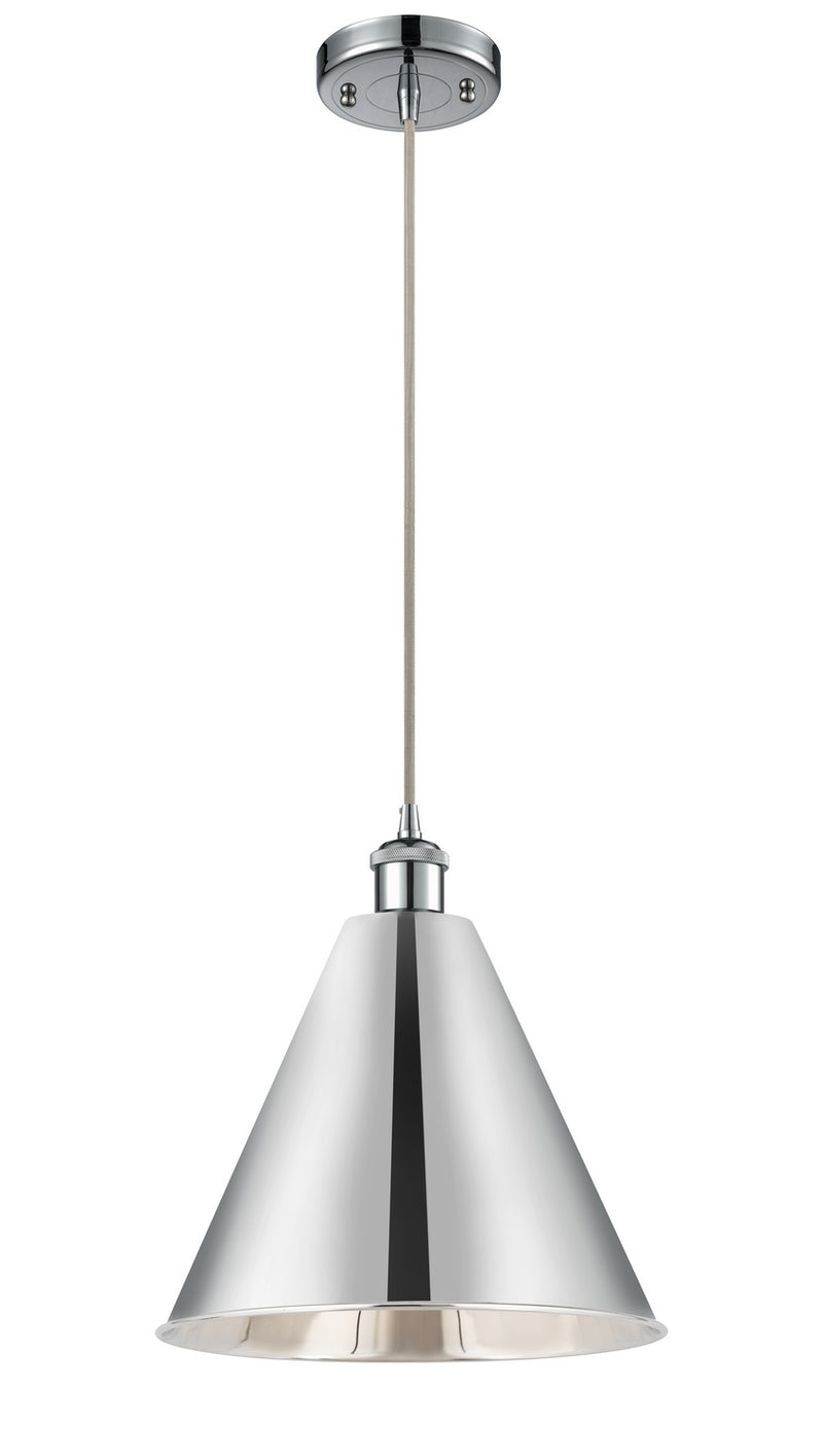 Innovations 516-1P-PC-MBC-16-PC One Light Mini Pendant, Polished Chrome