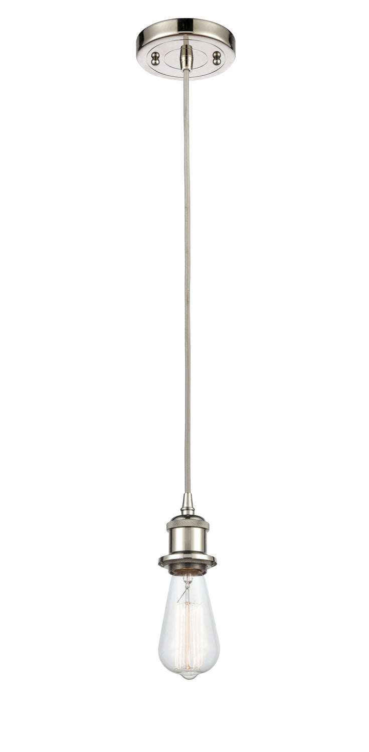 Innovations 516-1P-PN One Light Mini Pendant, Polished Nickel